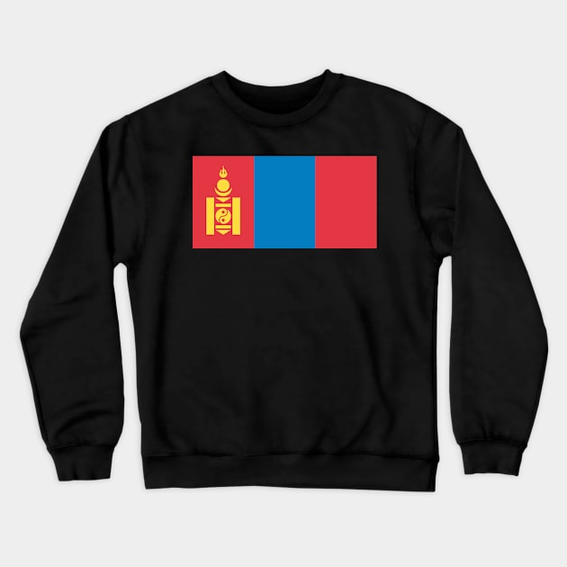 Mongolia Crewneck Sweatshirt by Wickedcartoons